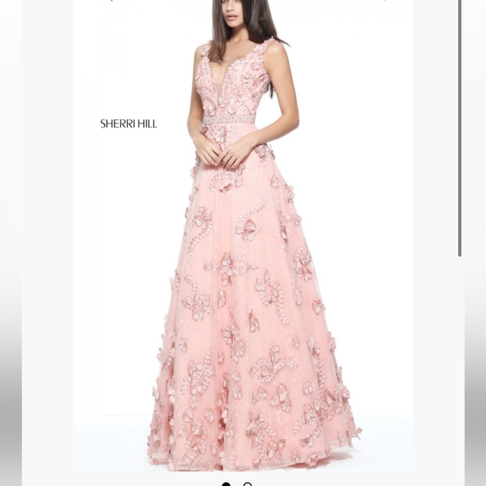 Sherri Hill Lace ball gown